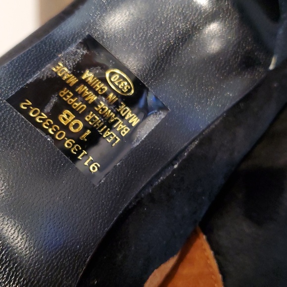 Vintage Rush Hour Express Wave Suede Leather Pumps 10 - Picture 6 of 9